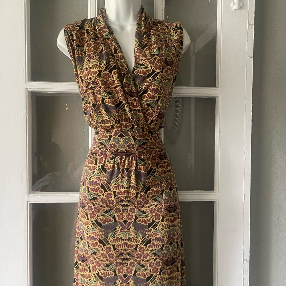 Peruvian Connection Multicolor‎ Patterned Maxi Dr… - image 4